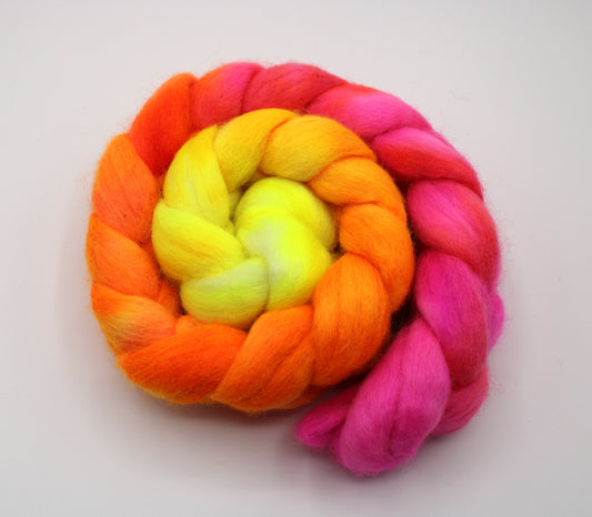 Warm Neon Rainbow Fiber